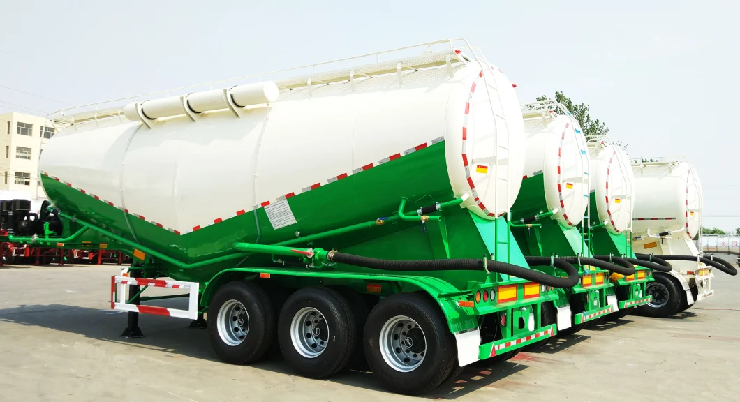 2 3 4axle 45cubic Meter Special Transportation Fly Ash Cement Bulker Semi Truck Trailer Cement Bulk Carrier Trailer