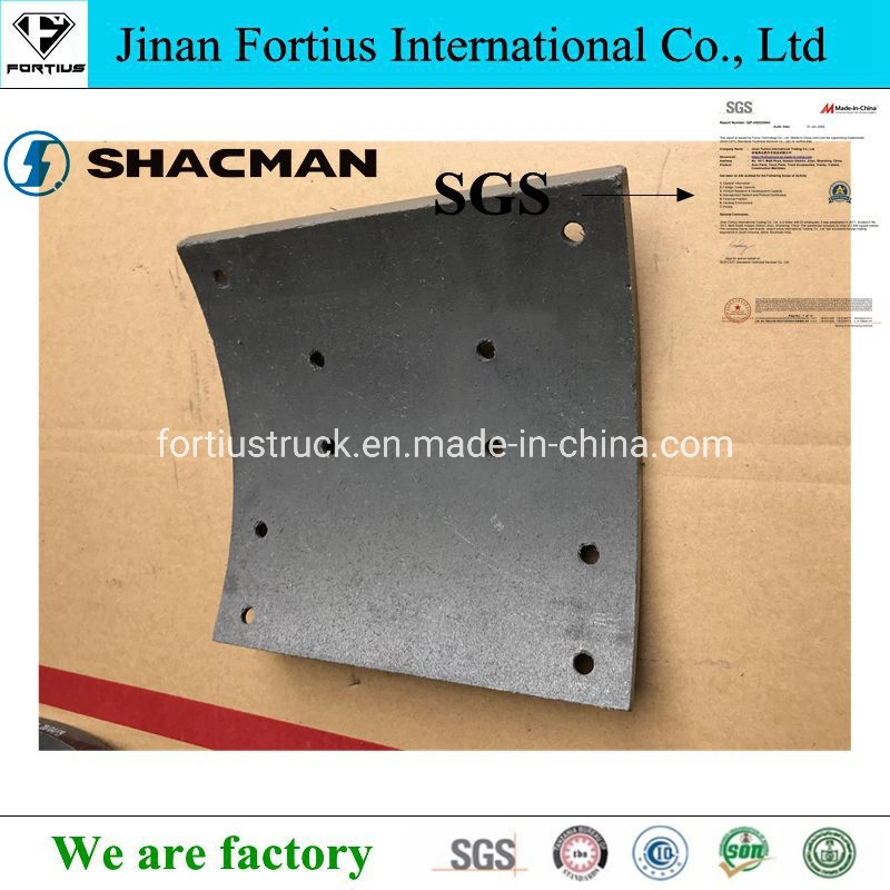 Weichai FAW Shacman/Sitrak/Beiben/North Benz/Shantui/Sdlg/Heli Sinotruck HOWO Truck Parts Brake Lining/Motorcycle/Auto Part/Trailer/Foton/Machinery/Spare Parts