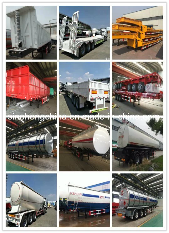 China Factory Price Bulk Cement Tanker Semi Trailer for Sale