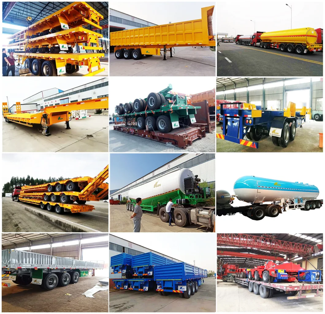 Low Price Tri-Axle Wind Blade Extendable Special Semi Trailer