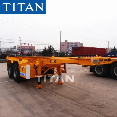 Titan Seaport Container Transfer 특수 세미트레일러